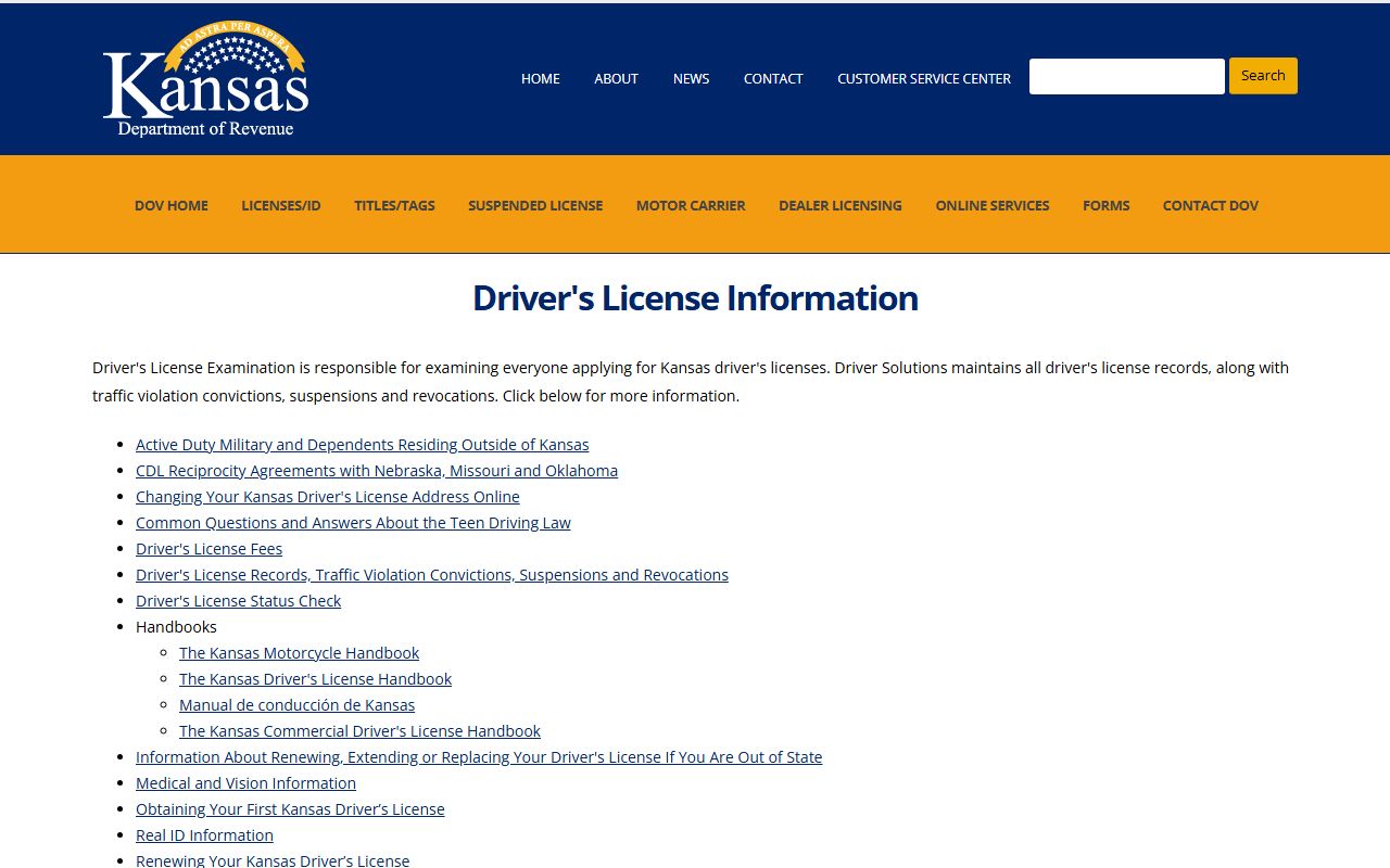 Kearny County traffic court records Kansas driver license records